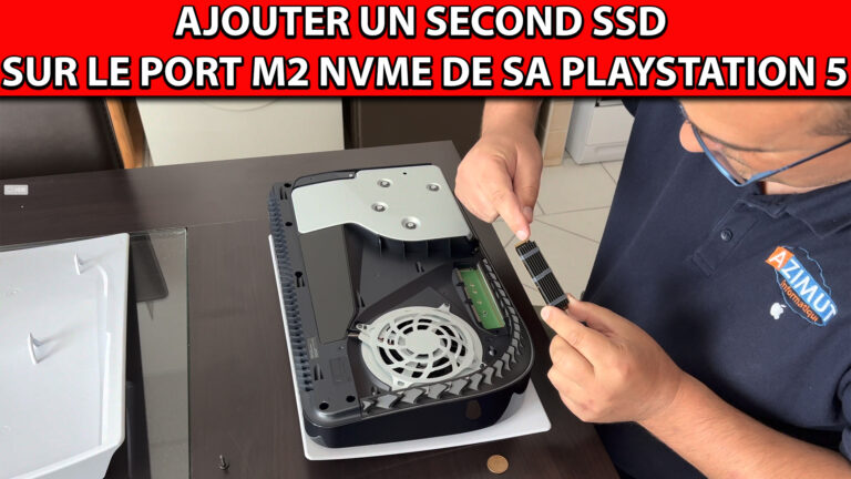 TUTO AJOUTER UN SSD M2 DANS SA PS5 ! 