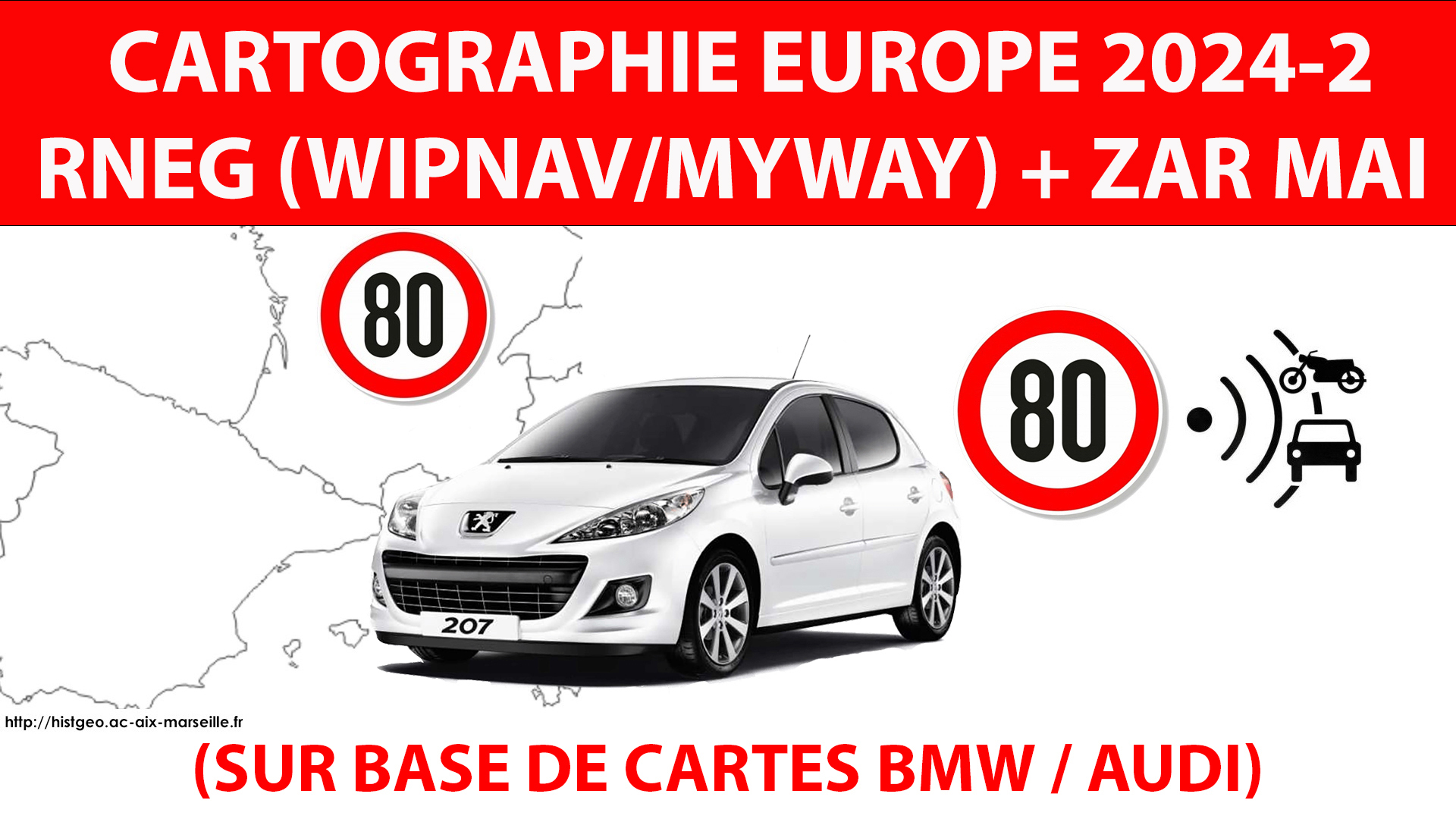 MISE À JOUR/UPGRADE CARTOGRAPHIE (20242) MyWay/WipNav (RNEG) Le Blog